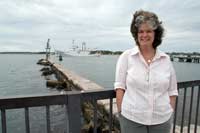 Teri Frady and the Albatross IV