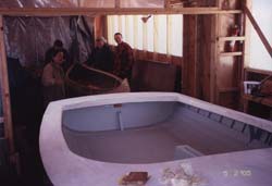 and there's room to start the next boat