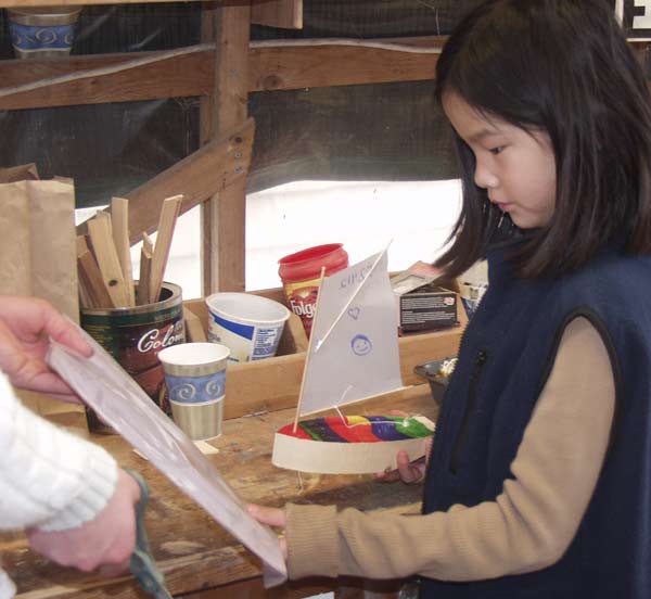 building model spritsail