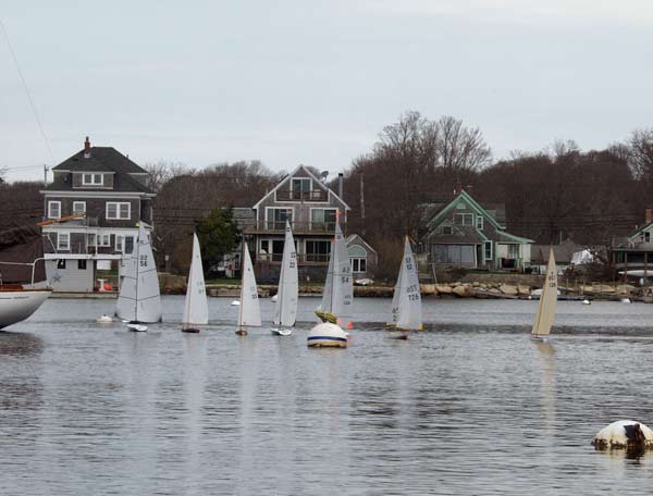 round the buoy