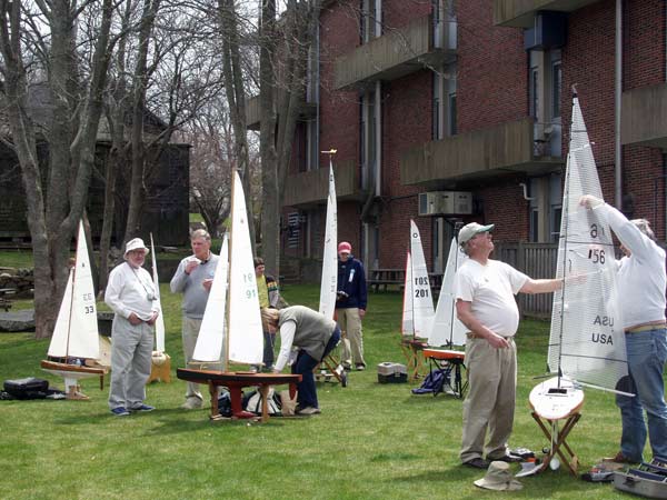 preparing for the race