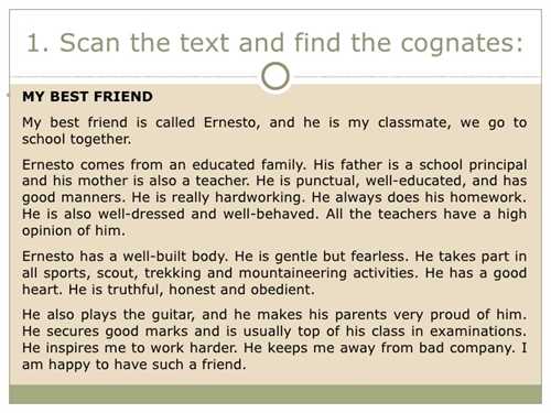 Essay my best friend
