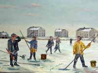 Eeling through the Ice