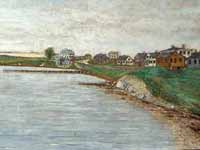 Little Harbor with Red Schoolhouse