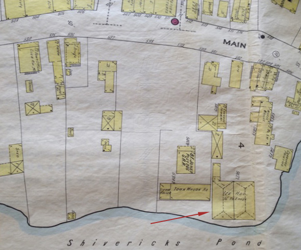 Map of Main Street Falmouth