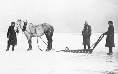 Ice Plowing