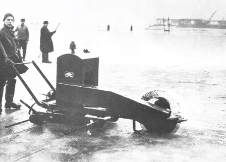 A Powered Ice Saw